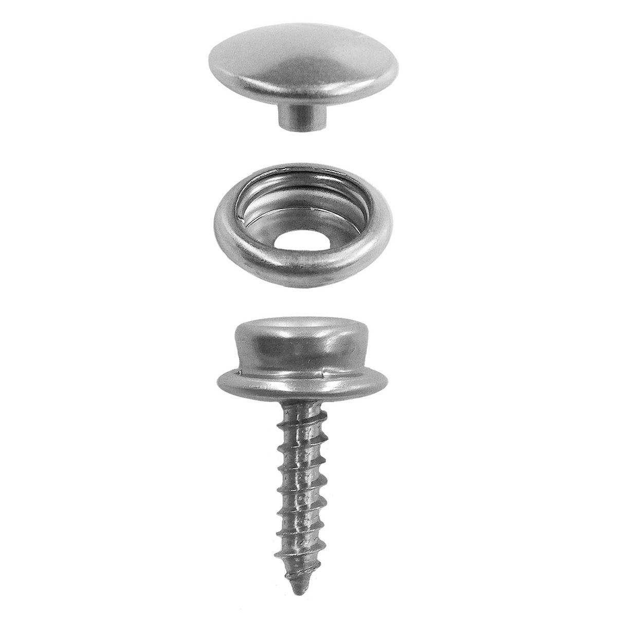 24-Line Stainless Steel Snap Sets 5/8